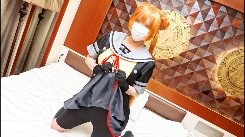 【GWセール全作品割引中！】エッチ大好きドスケベレイヤーが阿○隈改二で無限イキ！巨乳＆巨尻を揺らして感じまくる生中出しハメ撮り！
